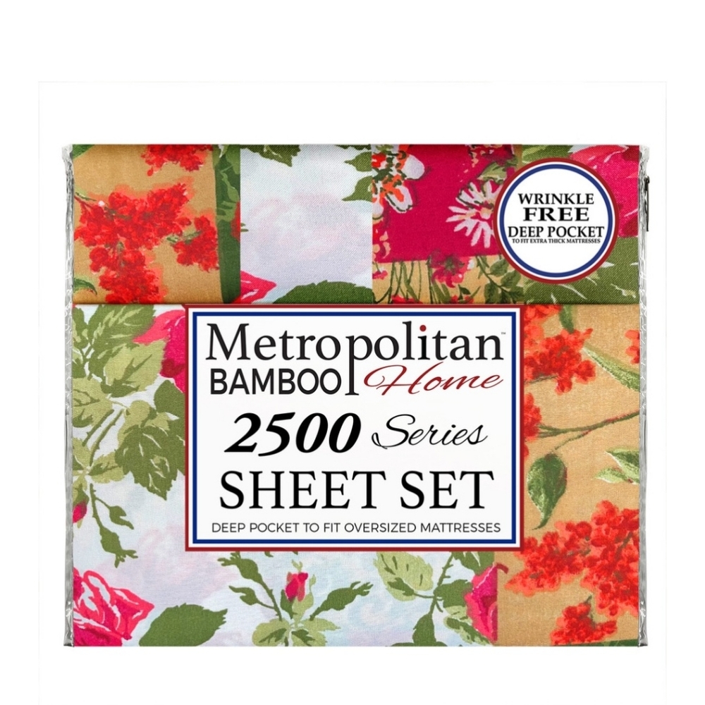 Metropolitan Bamboo King Size 4Pc Sheet Set